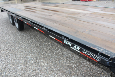 Used 2023 Moritz 8.5' x 24' Deckover Flatbed Trailer - 16000# GVW (No Ramps)