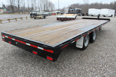 Used 2023 Moritz 8.5' x 24' Deckover Flatbed Trailer - 16000# GVW (No Ramps)