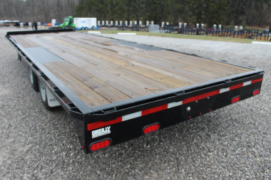 Used 2023 Moritz 8.5' x 24' Deckover Flatbed Trailer - 16000# GVW (No Ramps)