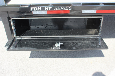 New 2025 Moritz FDGH Hydraulic Tail 40' GOOSENECK Deckover Flatbed Trailer- 25900# GVW