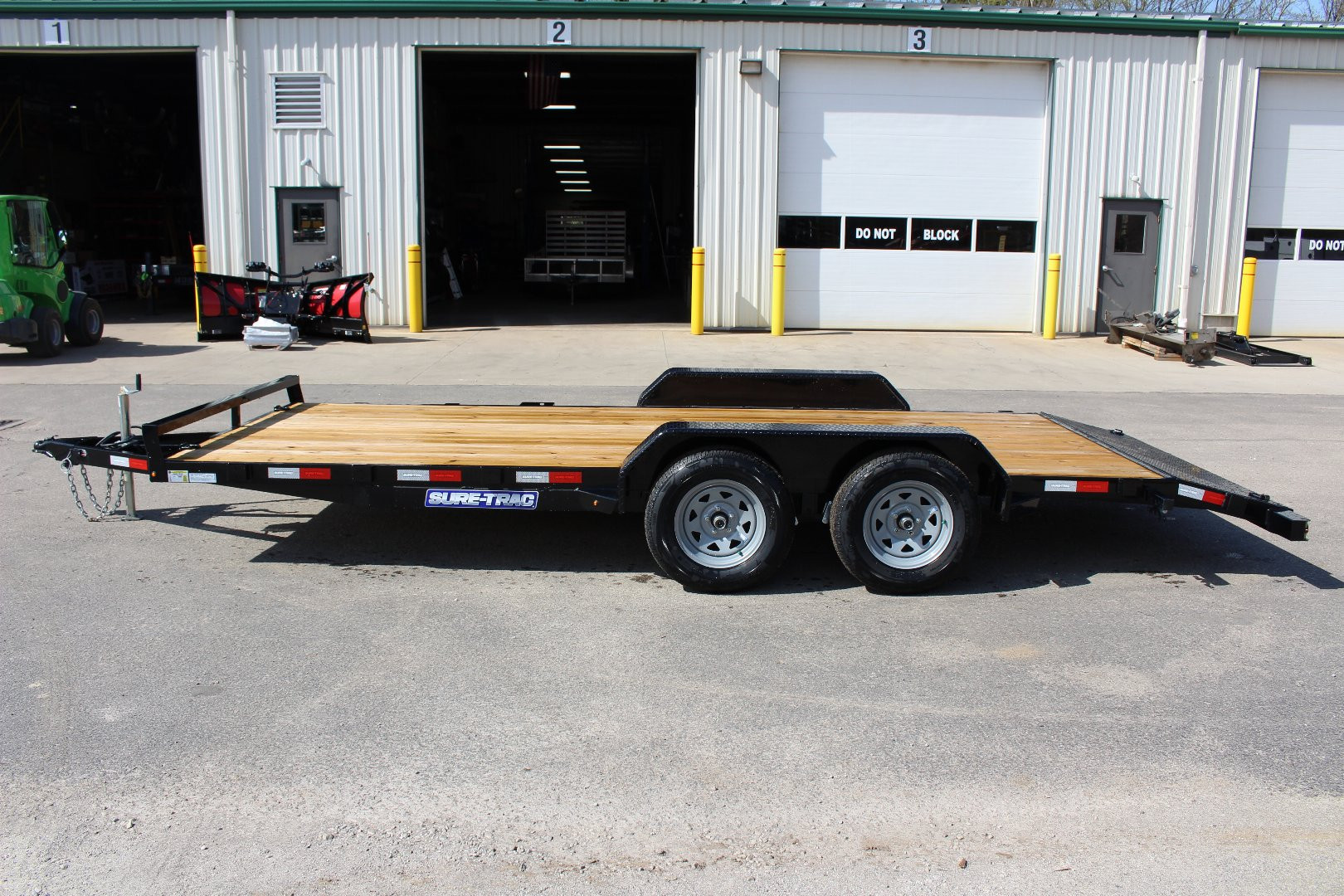 New 2025 Sure-Trac 7' x 18' Car Hauler - 7000# GVW