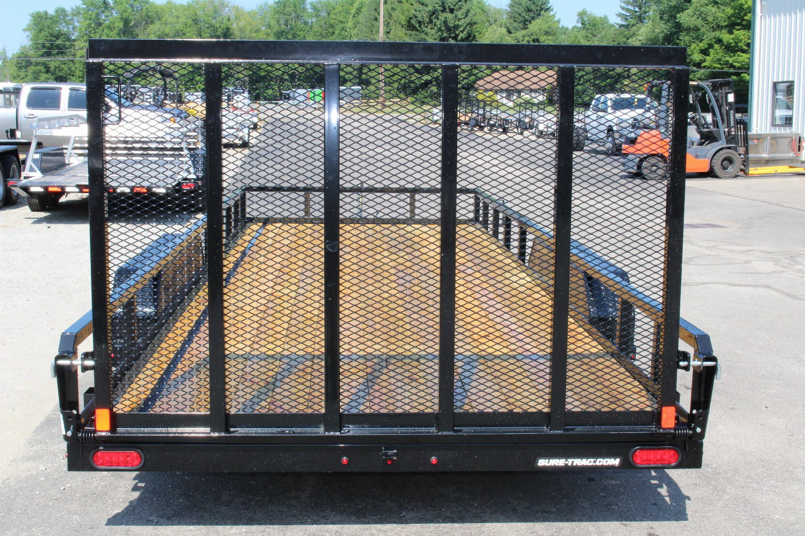 New 2025 Sure-Trac 7' x 20' Tandem Axle Tube Top Utility Trailer - 7000# GVW