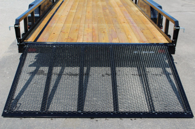 New 2025 Sure-Trac 7' x 20' Tandem Axle Tube Top Utility Trailer - 7000# GVW