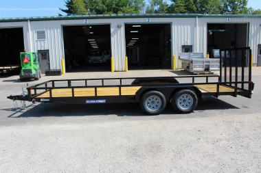 New 2025 Sure-Trac 7' x 20' Tandem Axle Tube Top Utility Trailer - 7000# GVW