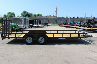 New 2025 Sure-Trac 7' x 20' Tandem Axle Tube Top Utility Trailer - 7000# GVW