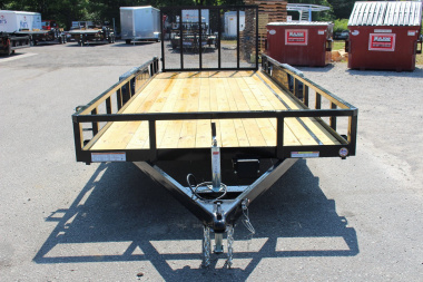 New 2025 Sure-Trac 7' x 20' Tandem Axle Tube Top Utility Trailer - 7000# GVW
