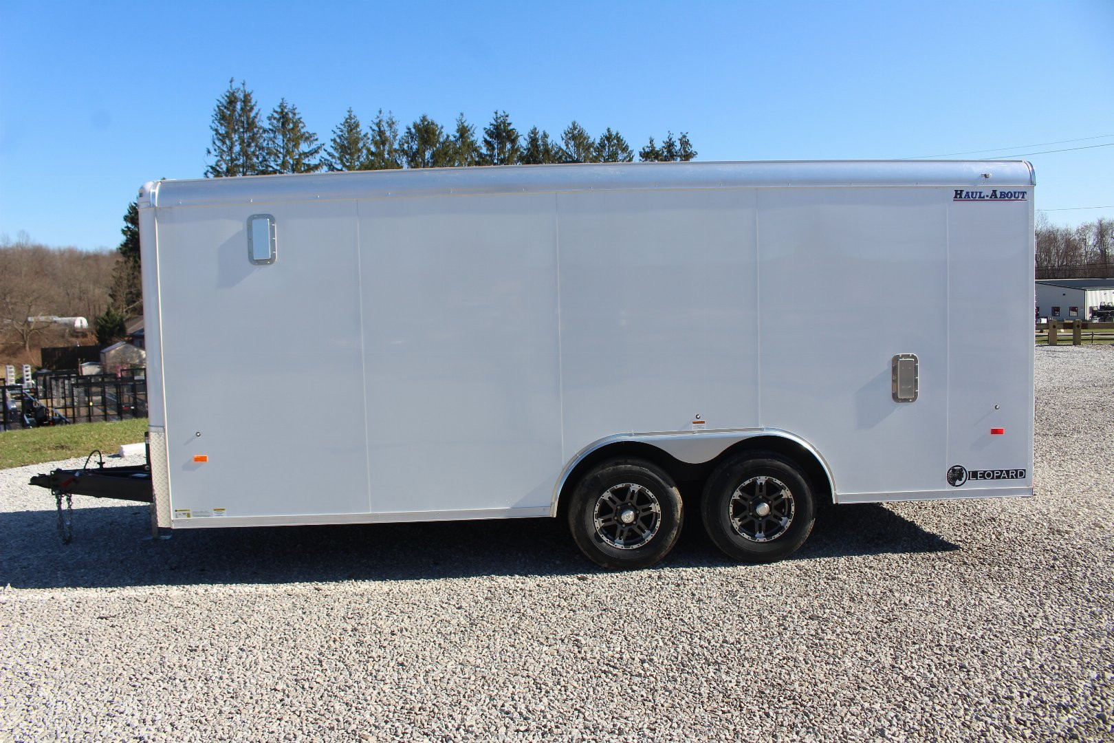 New 2025 Haul About LEOPARD 8.5' x 18' Cargo / Enclosed Trailer - 9990#GVW - RAMP DOOR