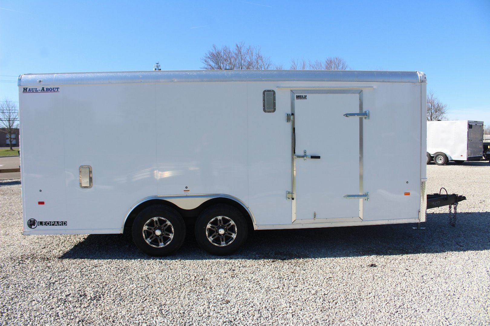 New 2025 Haul About LEOPARD 8.5' x 18' Cargo / Enclosed Trailer - 9990#GVW - RAMP DOOR