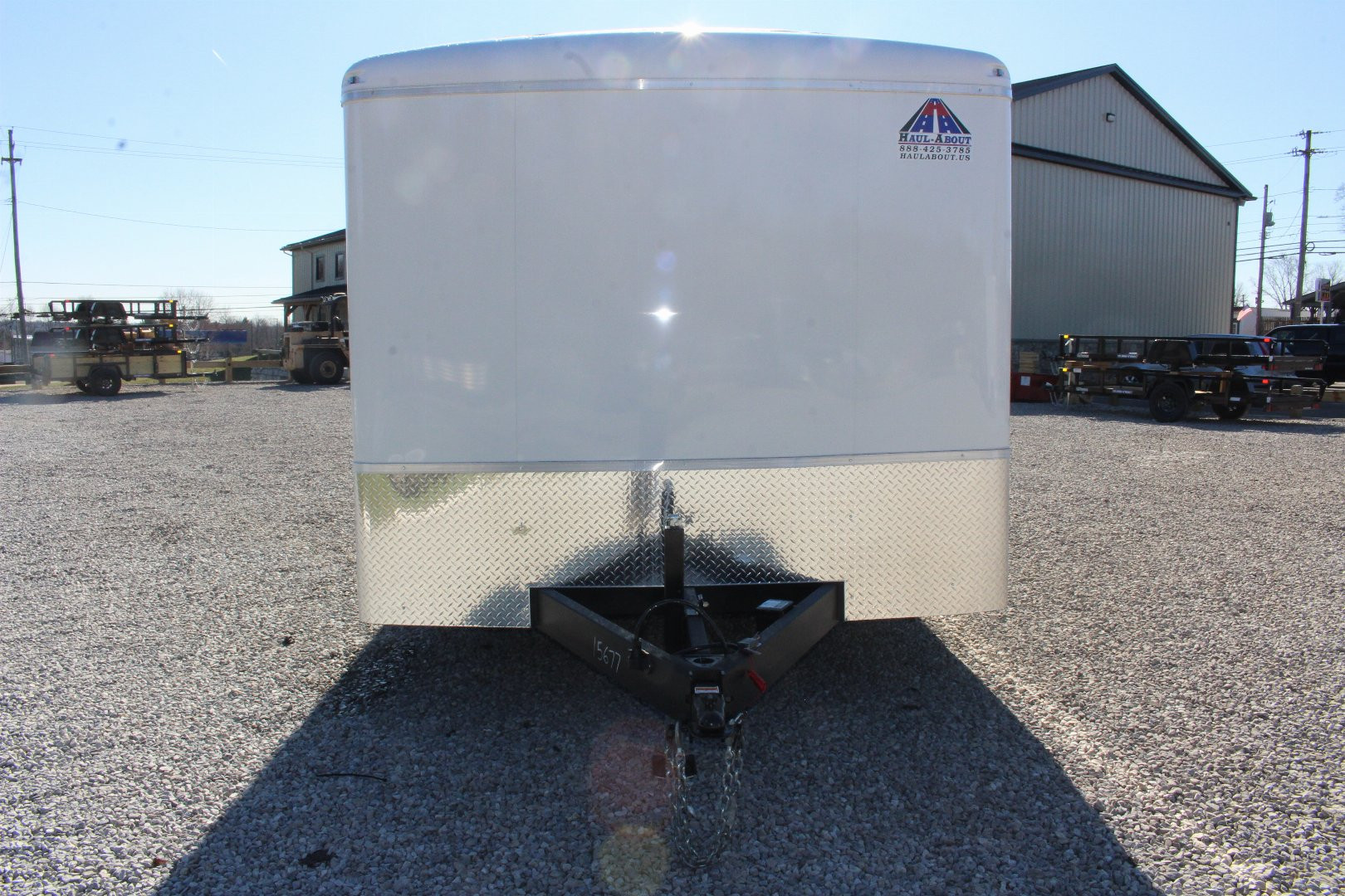New 2025 Haul About LEOPARD 8.5' x 18' Cargo / Enclosed Trailer - 9990#GVW - RAMP DOOR