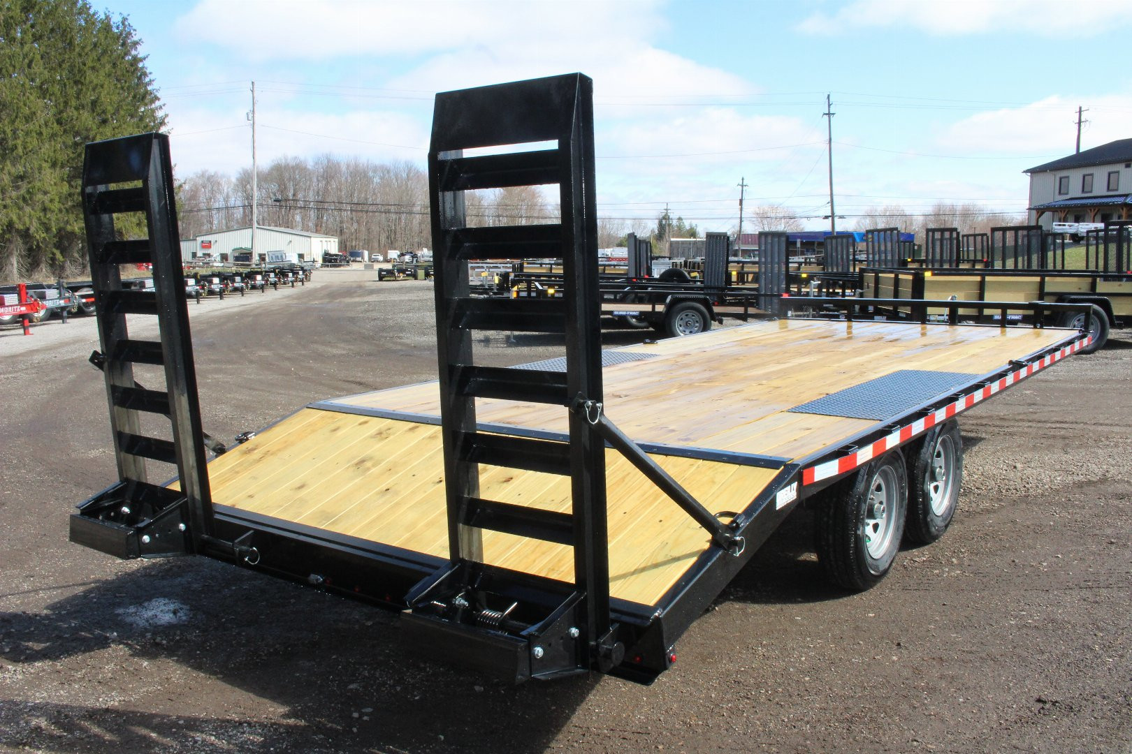 New 2025 Sure-Trac 8'6" x 17'+3' Deckover Trailer - 9900# GVW