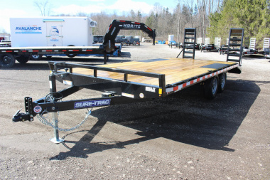 New 2025 Sure-Trac 8'6" x 17'+3' Deckover Trailer - 9900# GVW