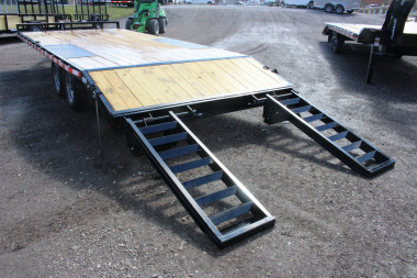 New 2025 Sure-Trac 8'6" x 17'+3' Deckover Trailer - 9900# GVW