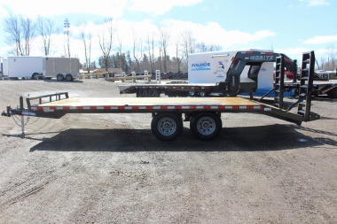 New 2025 Sure-Trac 8'6" x 17'+3' Deckover Trailer - 9900# GVW