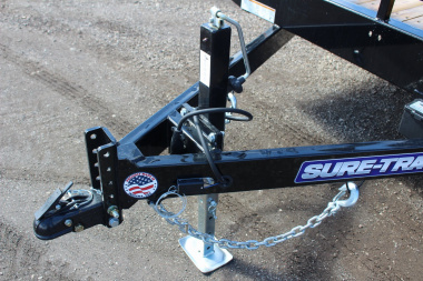 New 2025 Sure-Trac 8'6" x 17'+3' Deckover Trailer - 9900# GVW
