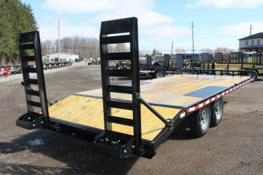 New 2025 Sure-Trac 8'6" x 17'+3' Deckover Trailer - 9900# GVW