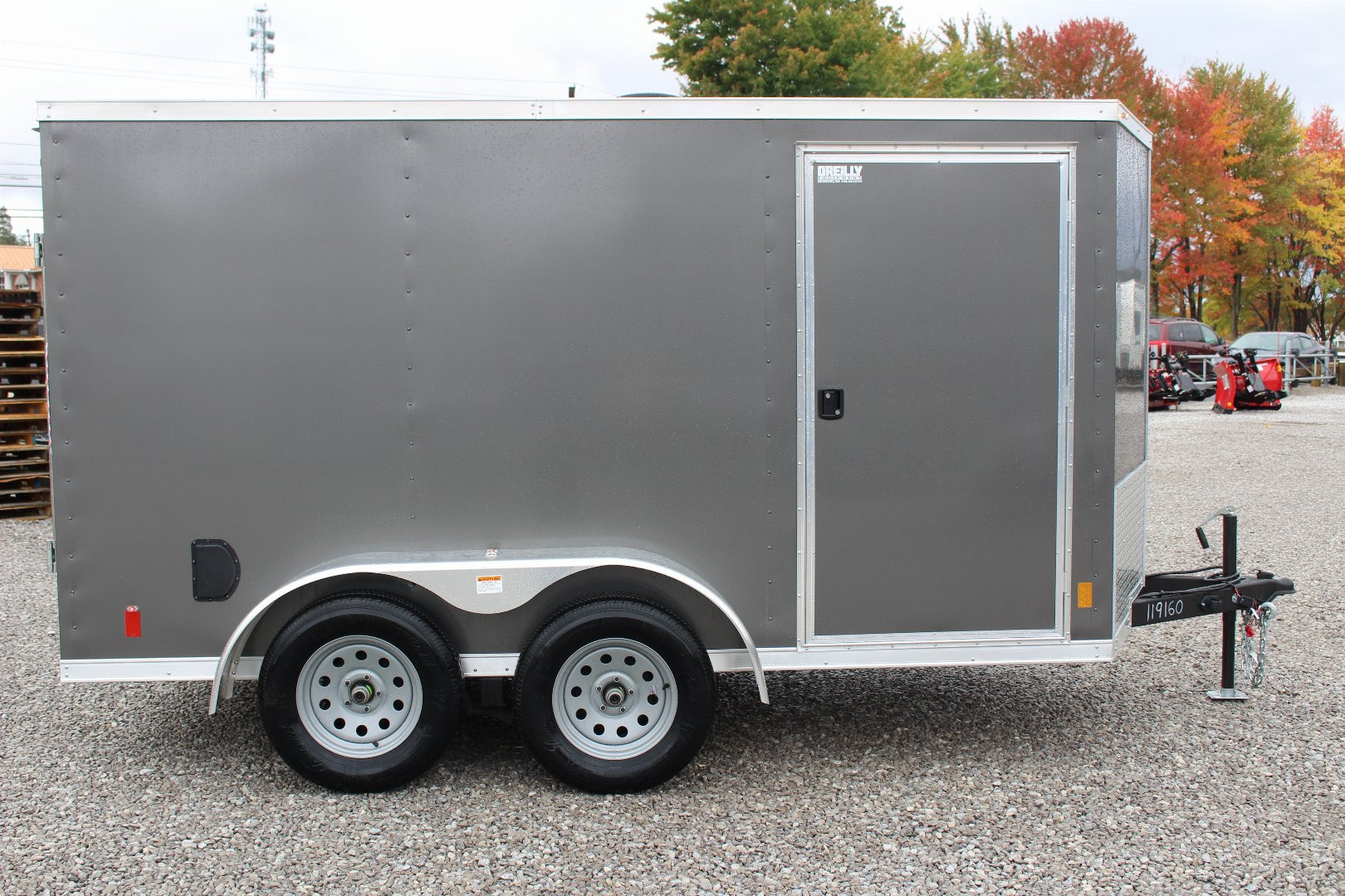New 2025 Darkhorse Cargo DHW 6' x 12' Enclosed Trailer - REAR RAMP DOOR- 6' Interior Height - 7000# GVW