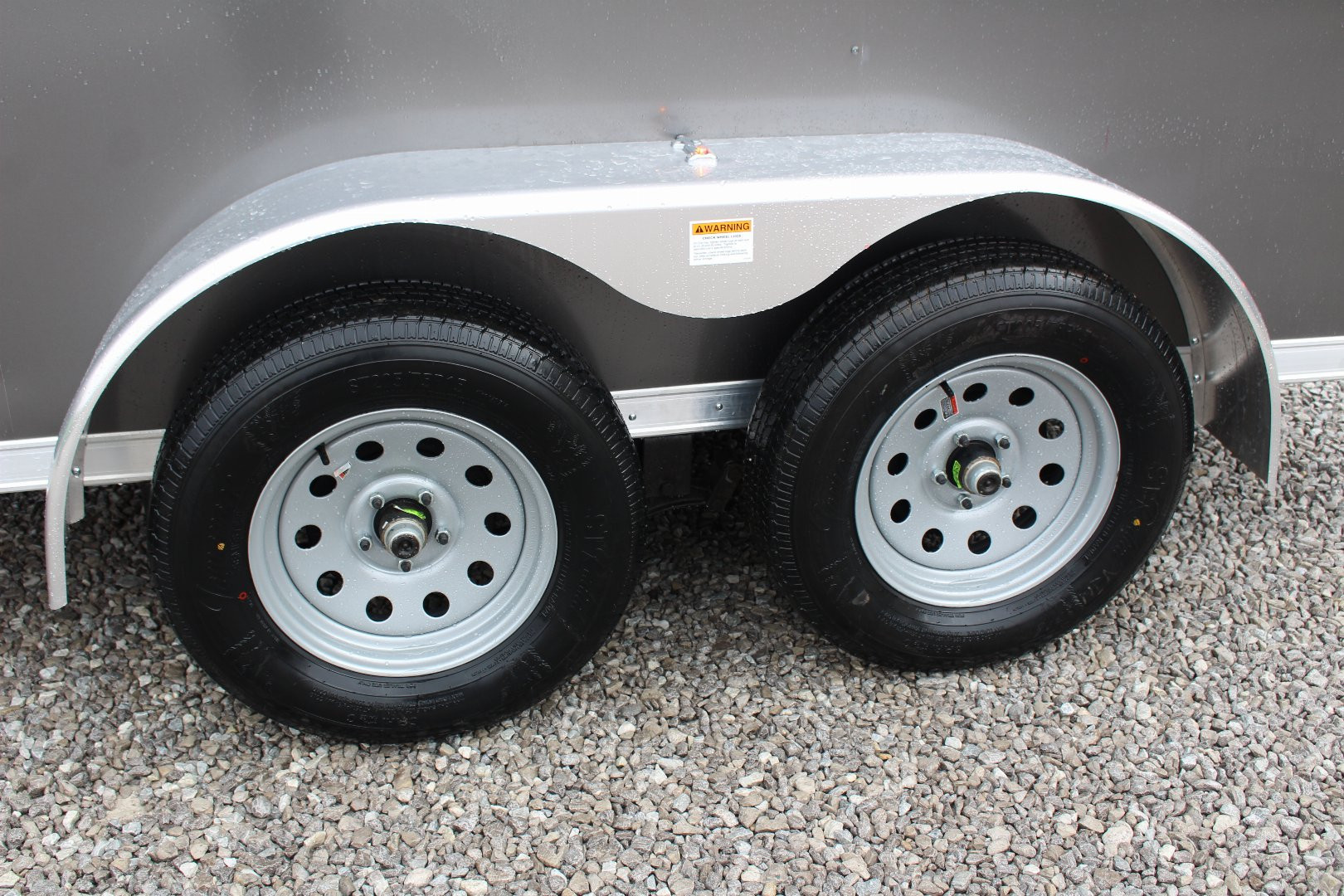 New 2025 Darkhorse Cargo DHW 6' x 12' Enclosed Trailer - REAR RAMP DOOR- 6' Interior Height - 7000# GVW