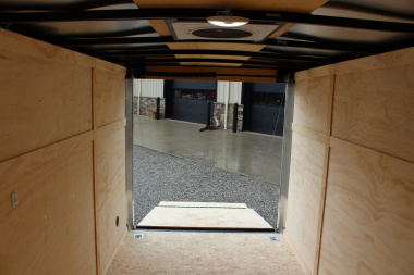 New 2025 Darkhorse Cargo DHW 6' x 12' Enclosed Trailer - REAR RAMP DOOR- 6' Interior Height - 7000# GVW