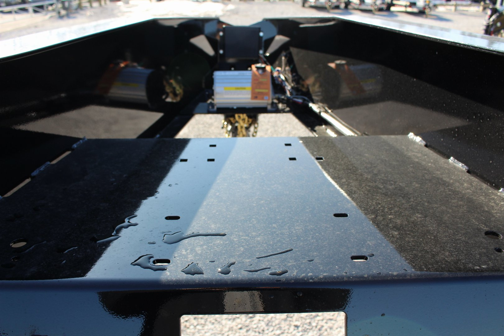 New 2025 Moritz FDGH DT 25' + 5' GOOSENECK Deckover Flatbed Trailer- Full Width Aluminum Ramps- 25900# GVW