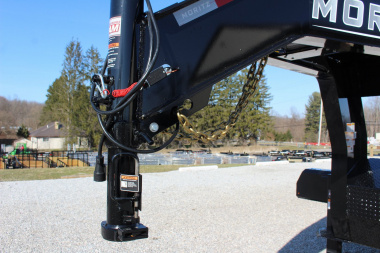 New 2025 Moritz FDGH DT 25' + 5' GOOSENECK Deckover Flatbed Trailer- Full Width Aluminum Ramps- 25900# GVW