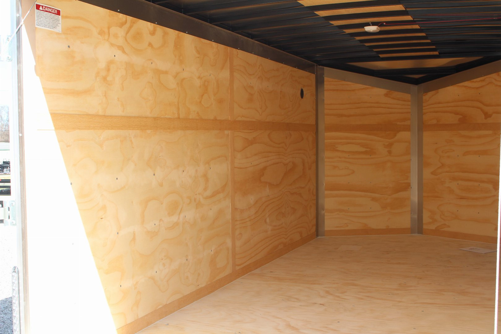 New 2025 United UJ-S 7' x 16' Enclosed Cargo Trailer - 7000# GVW - RAMP DOOR - 6.5' INTERIOR HEIGHT