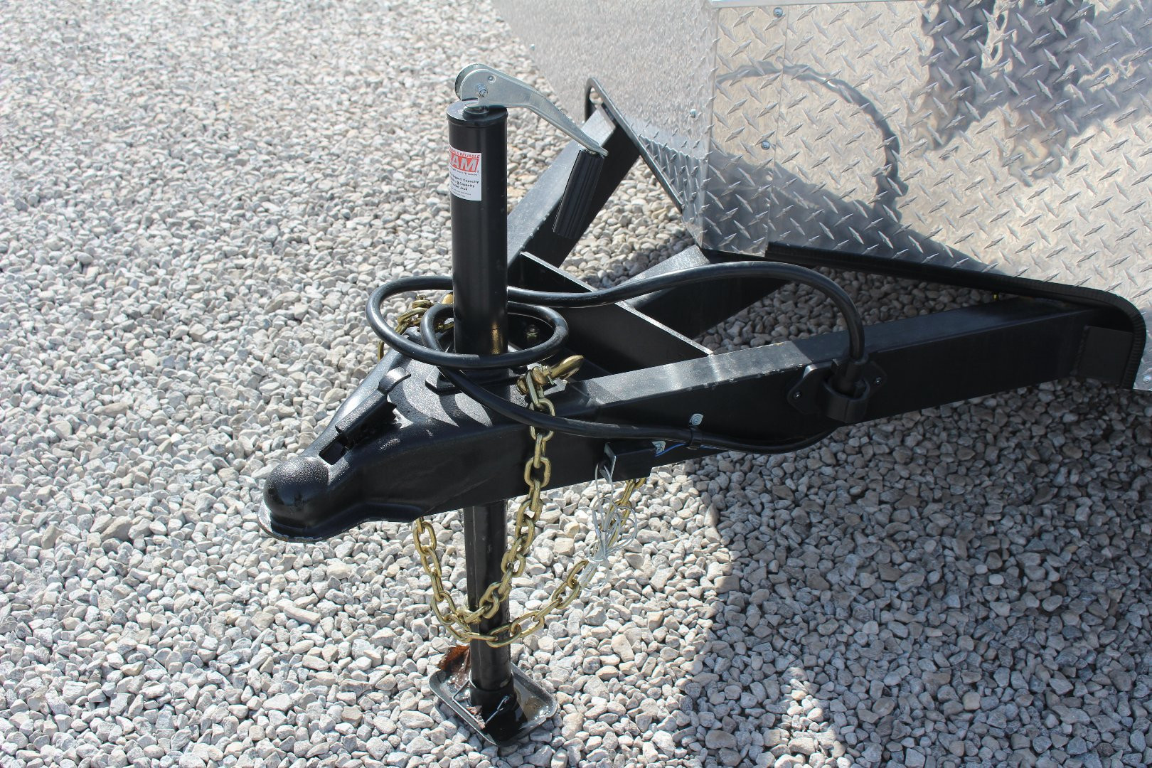 New 2025 United UJ-S 7' x 16' Enclosed Cargo Trailer - 7000# GVW - RAMP DOOR - 6.5' INTERIOR HEIGHT