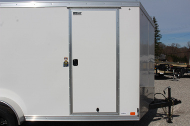 New 2025 United UJ-S 7' x 16' Enclosed Cargo Trailer - 7000# GVW - RAMP DOOR - 6.5' INTERIOR HEIGHT