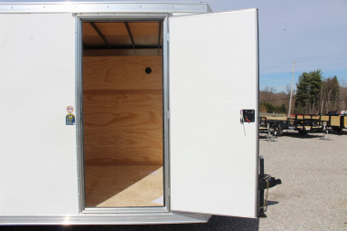 New 2025 United UJ-S 7' x 16' Enclosed Cargo Trailer - 7000# GVW - RAMP DOOR - 6.5' INTERIOR HEIGHT