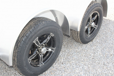 New 2025 United UJ-S 7' x 16' Enclosed Cargo Trailer - 7000# GVW - RAMP DOOR - 6.5' INTERIOR HEIGHT