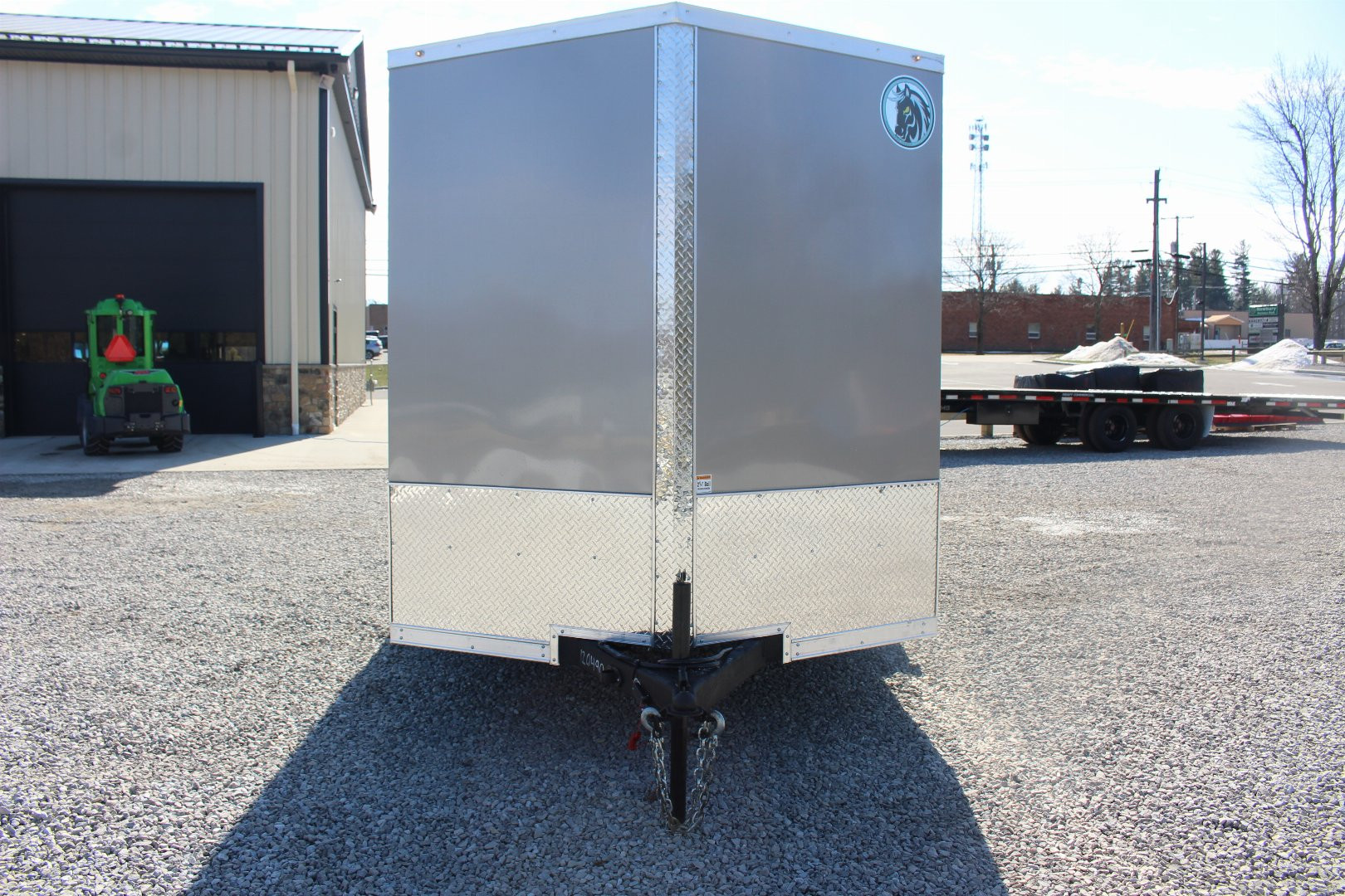 New 2025 Darkhorse Cargo 7' x 12' Enclosed Trailer - Ramp Door - 7' Interior Height - 7000# GVW