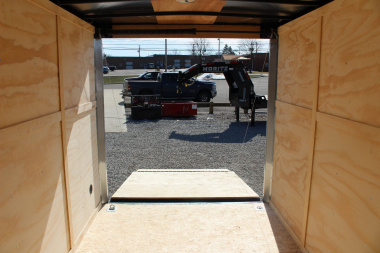 New 2025 Darkhorse Cargo 7' x 12' Enclosed Trailer - Ramp Door - 7' Interior Height - 7000# GVW
