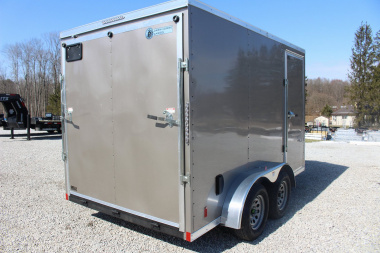 New 2025 Darkhorse Cargo 7' x 12' Enclosed Trailer - Ramp Door - 7' Interior Height - 7000# GVW