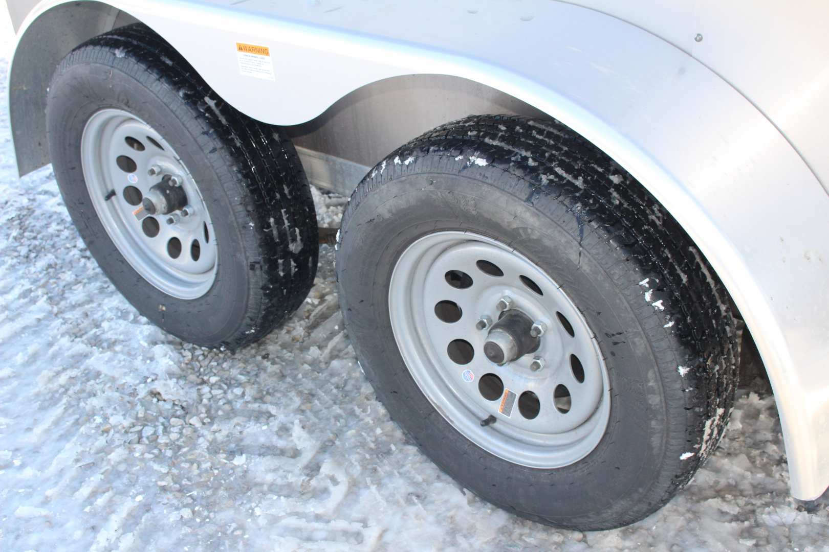 Used 2025 Darkhorse Cargo DHW 6' x 10' Enclosed Trailer - Rear Ramp Door- 6' Interior Height 7000# GVW