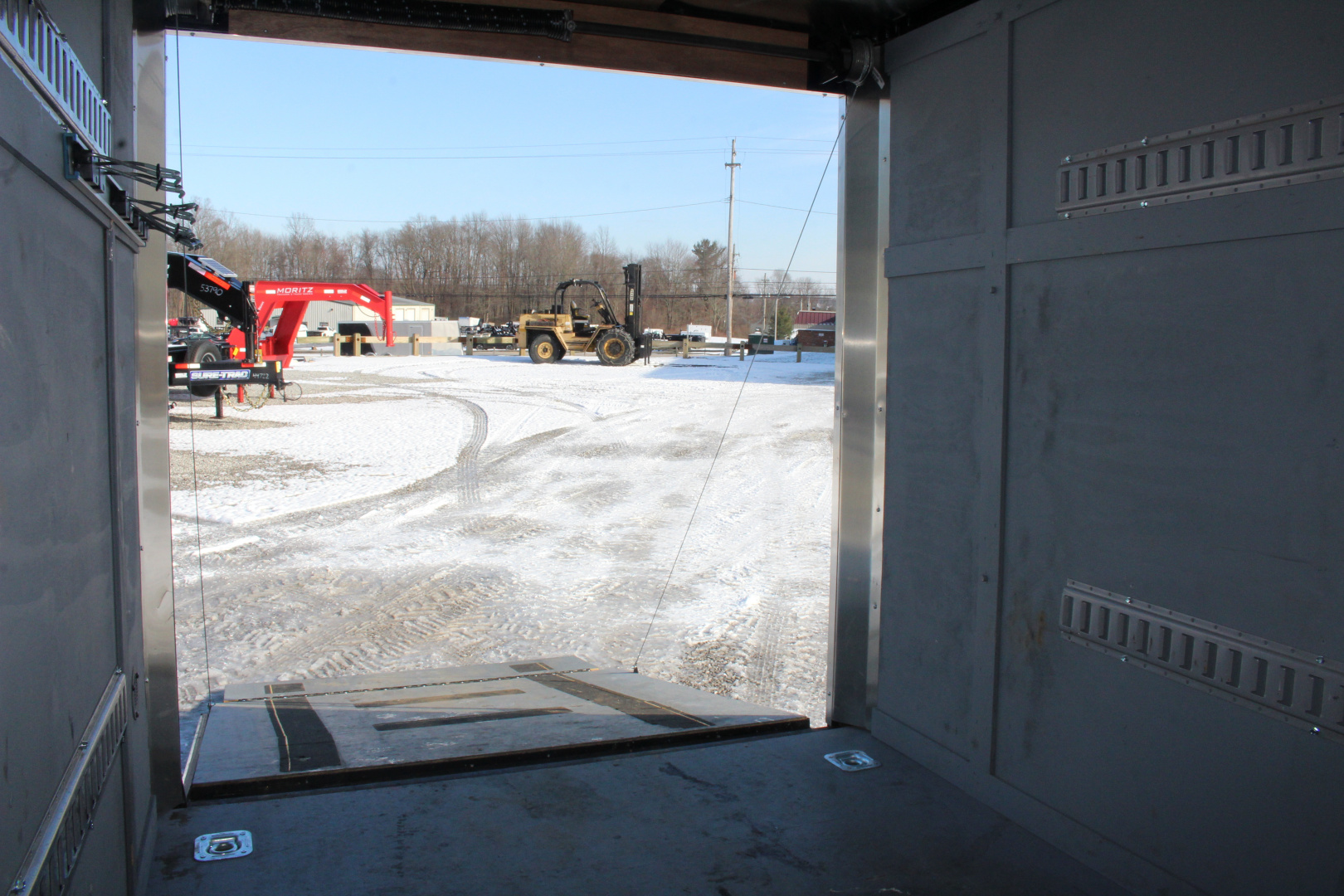 Used 2025 Darkhorse Cargo DHW 6' x 10' Enclosed Trailer - Rear Ramp Door- 6' Interior Height 7000# GVW