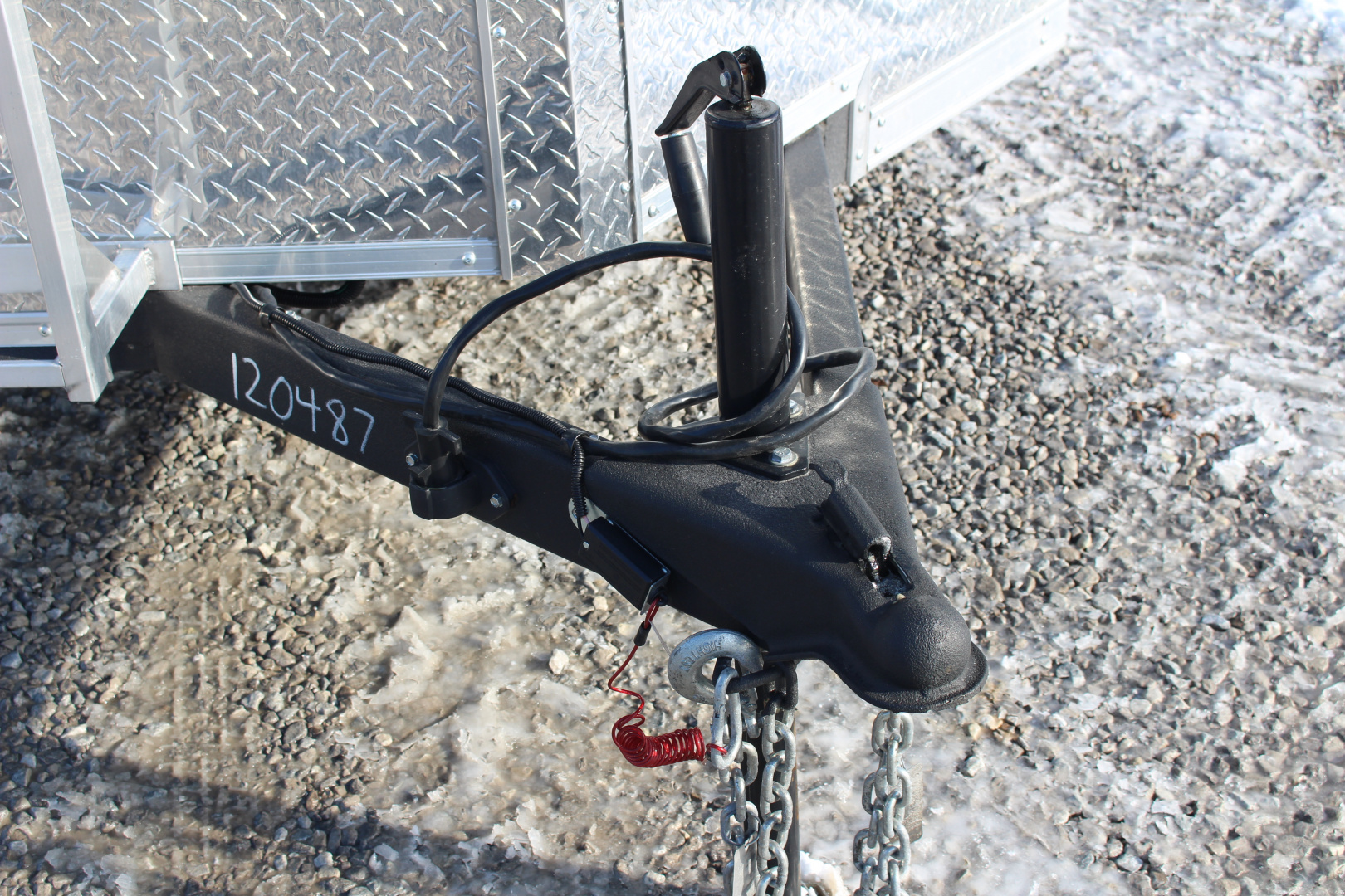 Used 2025 Darkhorse Cargo DHW 6' x 10' Enclosed Trailer - Rear Ramp Door- 6' Interior Height 7000# GVW