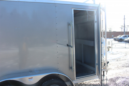 Used 2025 Darkhorse Cargo DHW 6' x 10' Enclosed Trailer - Rear Ramp Door- 6' Interior Height 7000# GVW