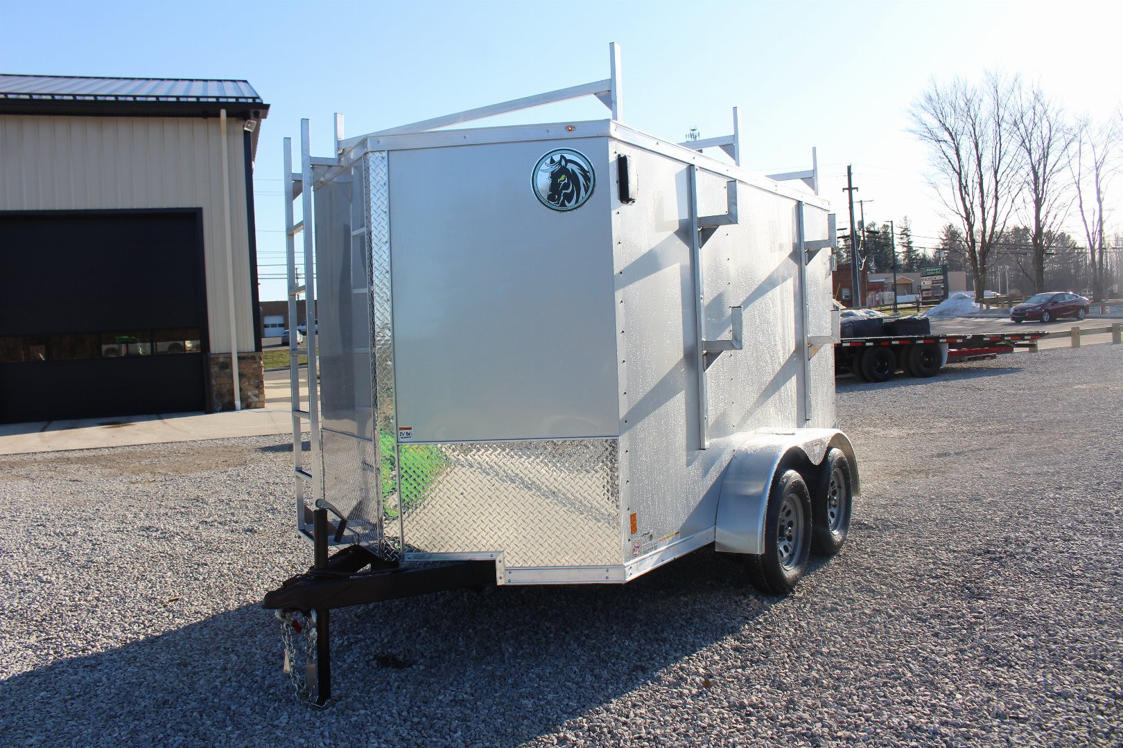 New 2025 Darkhorse Cargo DHW 6' x 10' Enclosed Trailer - Dbl Rear Doors - 6' Interior Height 7000# GVW