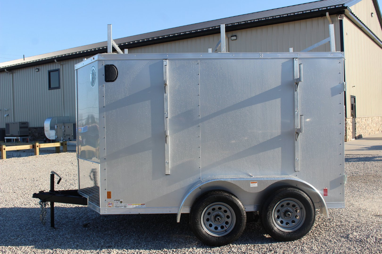 New 2025 Darkhorse Cargo DHW 6' x 10' Enclosed Trailer - Dbl Rear Doors - 6' Interior Height 7000# GVW