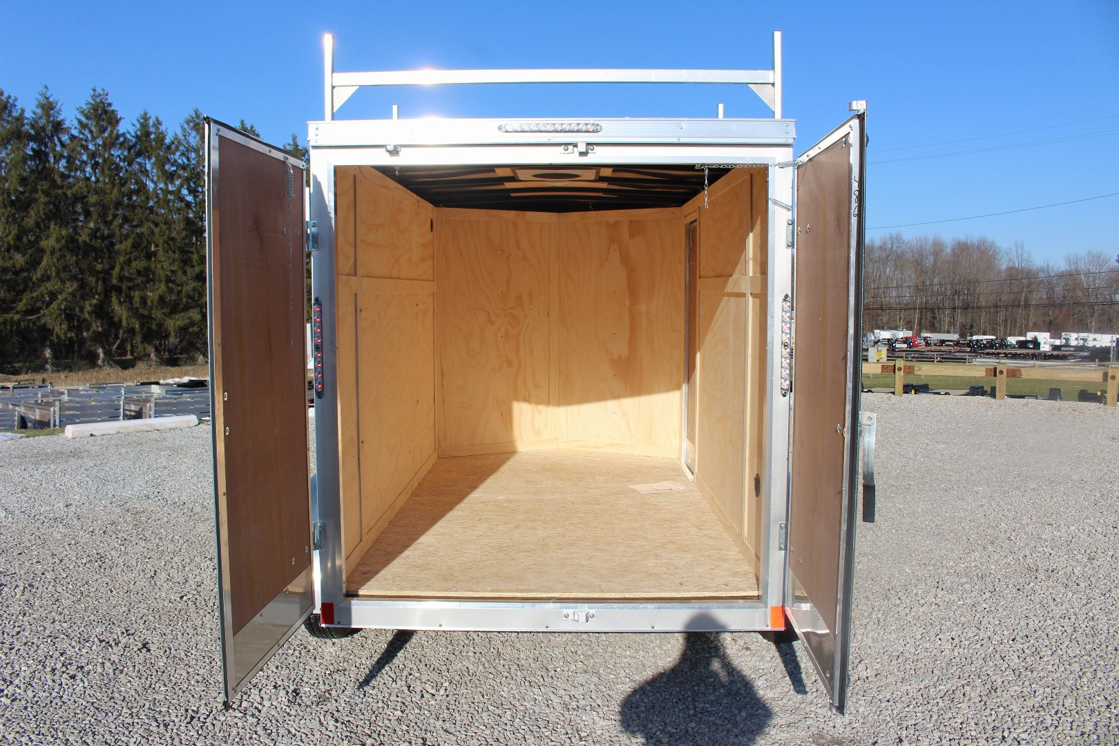 New 2025 Darkhorse Cargo DHW 6' x 10' Enclosed Trailer - Dbl Rear Doors - 6' Interior Height 7000# GVW