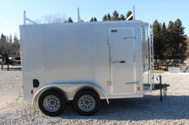 New 2025 Darkhorse Cargo DHW 6' x 10' Enclosed Trailer - Dbl Rear Doors - 6' Interior Height 7000# GVW
