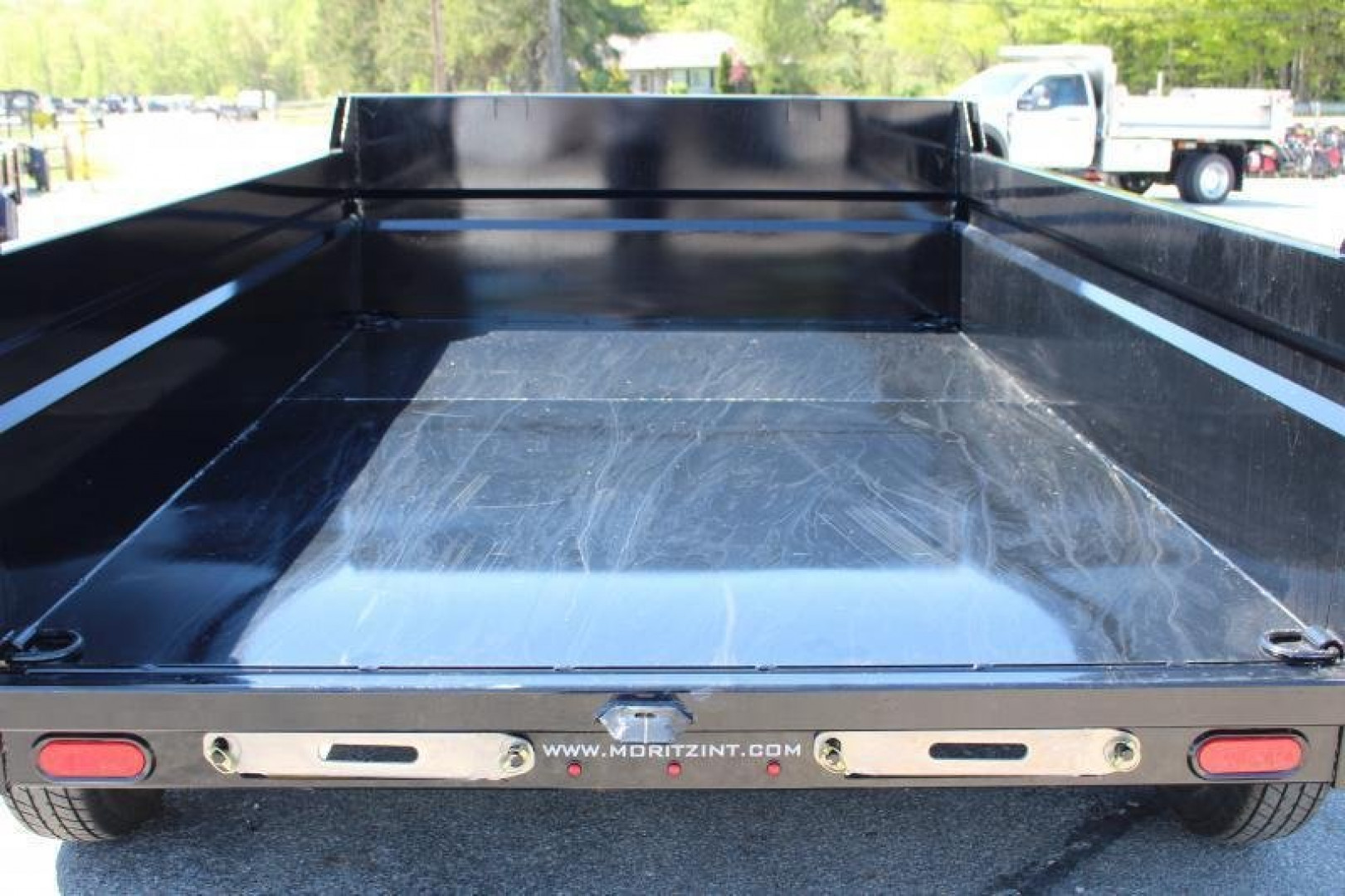 New 2025 Moritz 6'10" x 10' Heavy Commercial DLH Series Dump Trailer - 12000# GVW