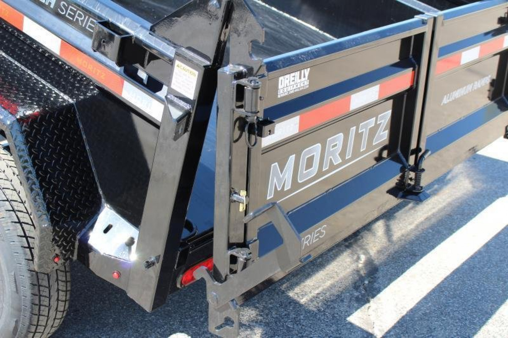 New 2025 Moritz 6'10" x 10' Heavy Commercial DLH Series Dump Trailer - 12000# GVW