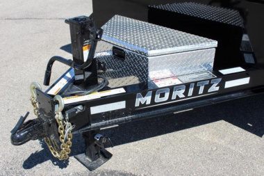 New 2025 Moritz 6'10" x 10' Heavy Commercial DLH Series Dump Trailer - 12000# GVW