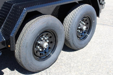 New 2025 Moritz 6'10" x 10' Heavy Commercial DLH Series Dump Trailer - 12000# GVW