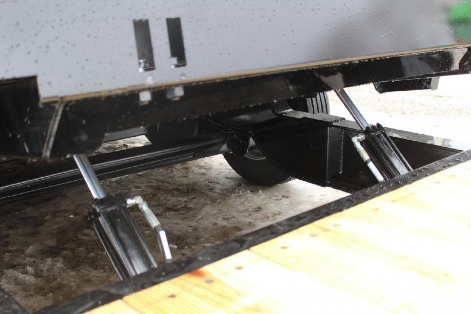 New 2025 Moritz 7' x 16' + 8' Low Pro - Gravity Tilt - Equipment Trailer - 22900# GVW