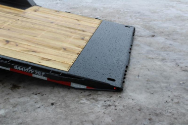 New 2025 Moritz 7' x 16' + 8' Low Pro - Gravity Tilt - Equipment Trailer - 22900# GVW