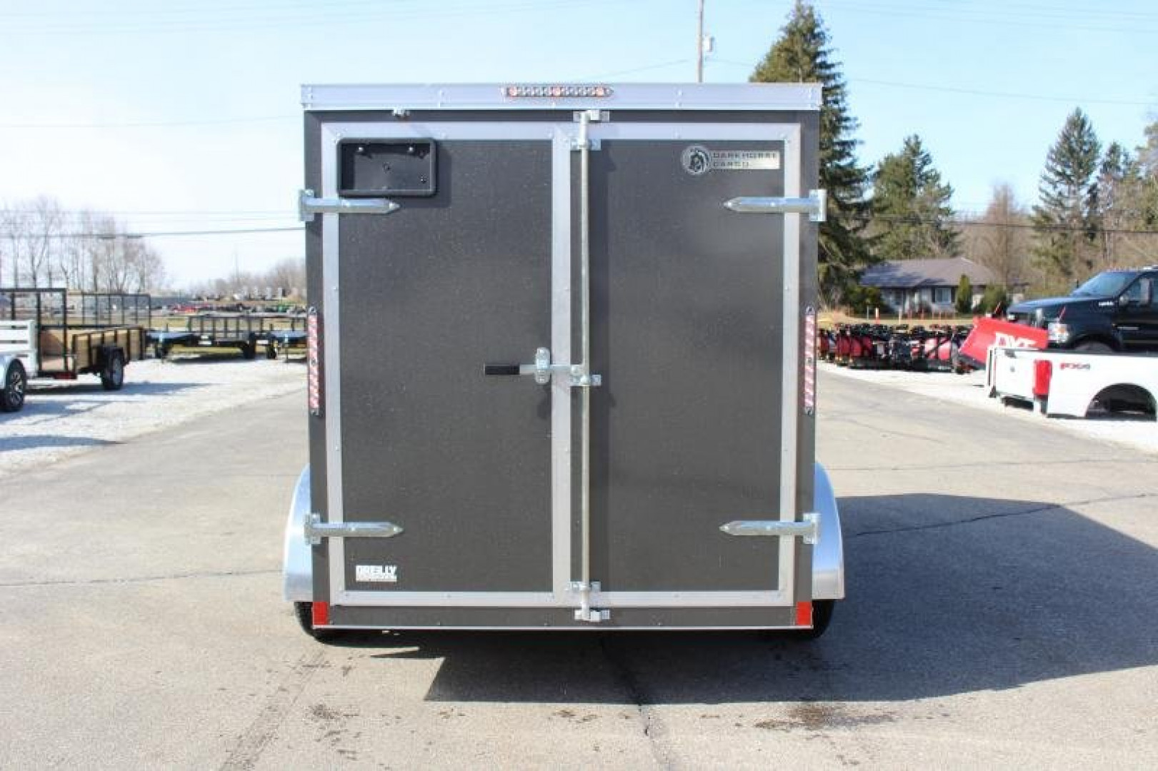 New 2025 Darkhorse Cargo DHW 6' x 12' Enclosed Trailer - DOUBLE REAR DOORS - 6' Interior Height - 7000# GVW