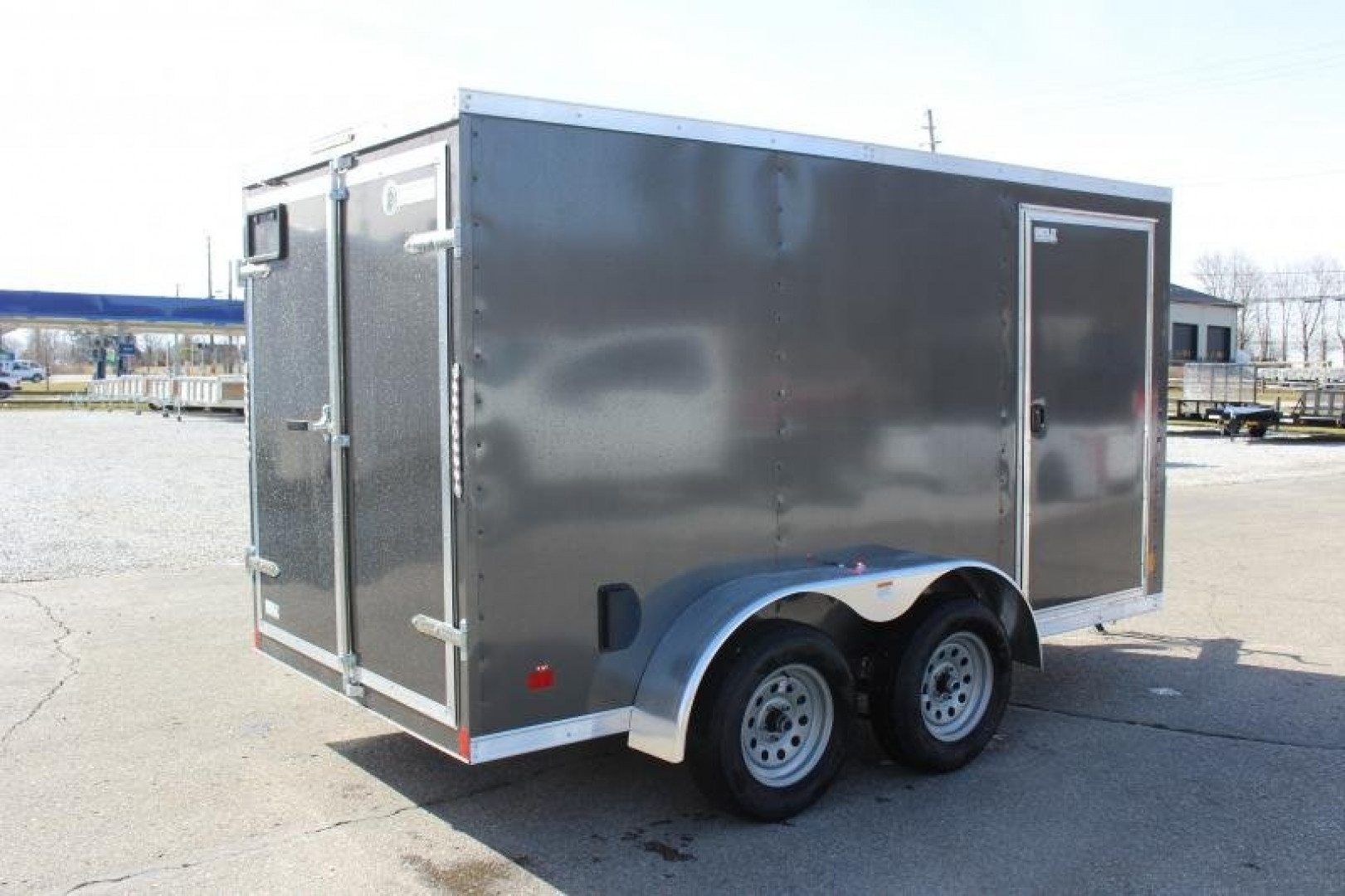 New 2025 Darkhorse Cargo DHW 6' x 12' Enclosed Trailer - DOUBLE REAR DOORS - 6' Interior Height - 7000# GVW
