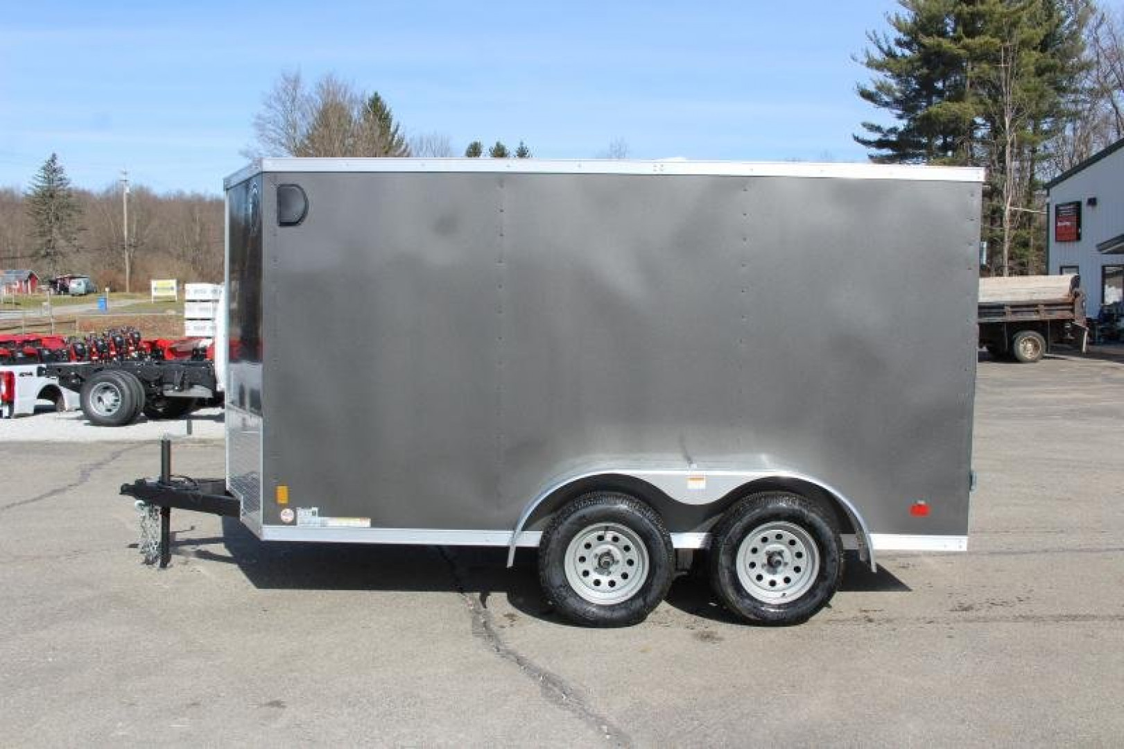 New 2025 Darkhorse Cargo DHW 6' x 12' Enclosed Trailer - DOUBLE REAR DOORS - 6' Interior Height - 7000# GVW