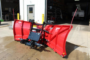 Used 2021 BOSS 10' Steel DXT  Snow Plow